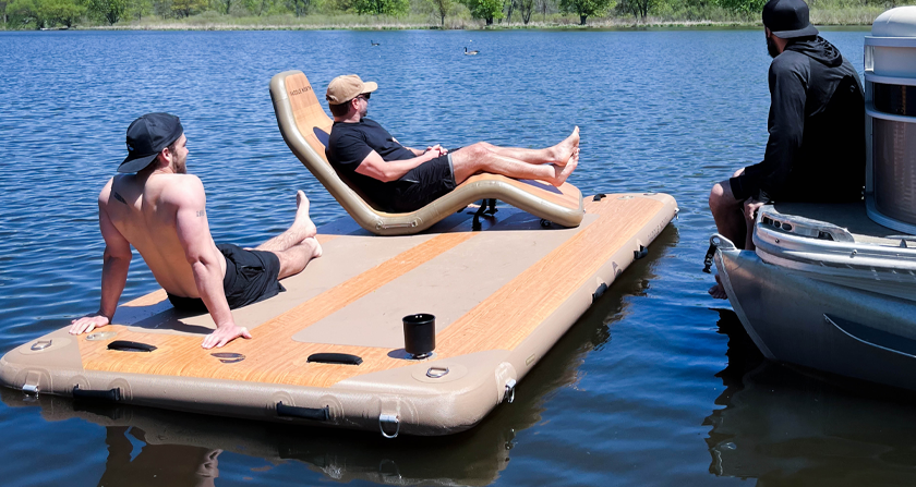 Paddle North Inflatable Docks and Floating Platforms